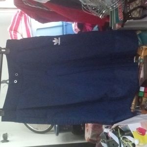 Adidas and Nike blue and orange shorts